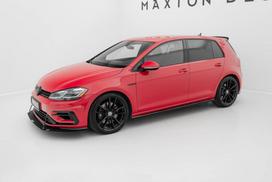 Maxton Design Racing Side Skirts Diffusers VW Golf 7 R / R-Line Facelift VW-GO-7F-R-CNC-SD1A