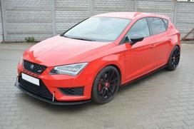 Maxton Design RACING SIDE SKIRTS DIFFUSERS SEAT LEON III CUPRA / FR SE-LE-3-FR-CNC-SD1A