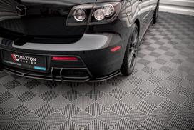 Maxton Design Street Pro Rear Side Splitters Mazda 3 MPS Mk1 US-Spec Version MA3MPS1CNC-RSD1B