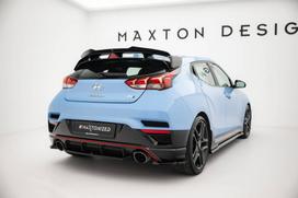 Maxton Design Central Rear Splitter for Hyundai Veloster N Mk2 HY-VE-2-N-RD1G