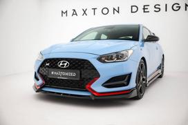 Maxton Design Front Splitter V.2 Hyundai Veloster N Mk2 HY-VE-2-N-FD2G