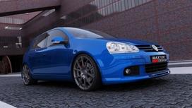 Maxton Design FRONT BUMPER SPOILER VW GOLF V VOTEX LOOK VW-GO-5-VOTEX-FS1A