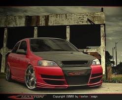 Maxton Design FRONT BUMPER OPEL ASTRA G < INFERNO > OP-AS-2-INFERNO-F1F