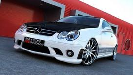 Maxton Design FRONT BUMPER MERCEDES CLK W209 ME-CLK-209-AMG204-F1F