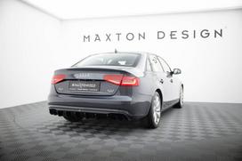 Maxton Design Rear Valance Audi A4 B8 Facelift (Version with dual exhausts on both sides) AU-A4-B8F-RS1GOO_OO