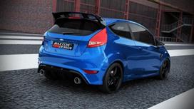 Maxton Design Roof Spoiler (RS Look) Ford Fiesta Mk7 / Mk7 FL FO-FI-7-RS-D2F