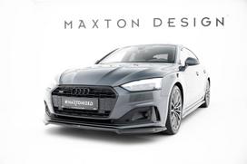 Maxton Design Front Splitter V.1 Audi A5 F5 Facelift AU-A5-2F-SB-FD1G