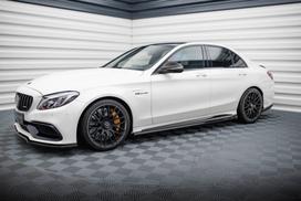 Maxton Design Set of Splitters Mercedes-AMG C63 Sedan / Estate W205 / S205 ME-C-205-AMG-ES-SET