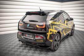 Maxton Design Rear Splitter (with vertical bars) BMW i3 Mk1 Facelift BM-I3-1-RD1G+RD2G