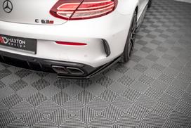 Maxton Design Rear Side Splitters Mercedes-AMG C 63AMG Coupe AMG Aero Pack C205 Facelift ME-C-205F-AMG-C-RSD1G