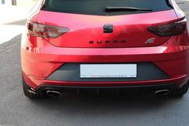 Maxton Design Rear Side Splitters V.2 Seat Leon Cupra Mk3 FL Hatchback SE-LE-3F-CU-RSD2G