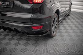Maxton Design Rear Side Splitters Ford Escape ST-Line Mk3 FO-ES-3-STLINE-RSD1G