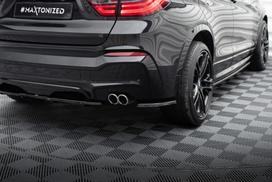 Maxton Design REAR SIDE SPLITTERS for BMW X4 M-PACK BM-X4-26-MPACK-RSD1G
