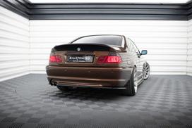 Maxton Design Rear Splitter BMW 3 E46 MPACK COUPE (with vertical bars) BM-3-46-C-MPACK-RD1+RD2G
