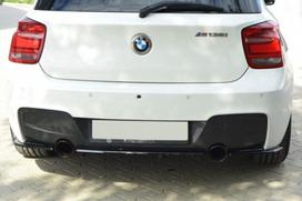 Maxton Design Rear Splitter BMW 1 F20/F21 M-Power (with vertical bars) BM-1-F20-M-RD1+RD2G