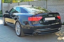 Maxton Design Rear Splitter AUDI A5 S-LINE (without a vertical bar) AU-A5-SLINE-RD1G