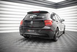 Maxton Design Rear Splitter (with vertical bars) BMW 1 F20 BM-1-F20-RSD1G+RD1G