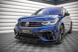 Maxton Design Front Splitter V.1 Volkswagen Tiguan R / R-Line Mk2 Facelift VW-TI-2F-R-FD1G+FD1RG