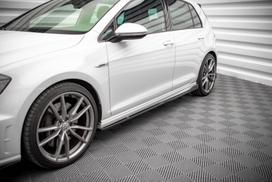 Maxton Design Side Skirts Diffusers V.2 Volkswagen Golf R / R-Line Mk7 VW-GO-7-R-SD2G
