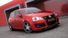 Maxton Design FRONT SPLITTER VW GOLF V GTI VW-GO-5-GTI-FD1G