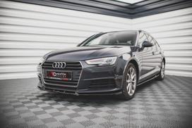 Maxton Design Front Splitter V.1 Audi A4 B9 AU-A4-B9-FD1G