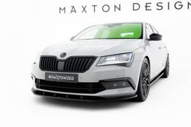Maxton Design Front Splitter V.3 Skoda Superb Liftback / Combi Mk3 SK-SU-3-FD3G