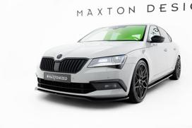 Maxton Design Front Splitter V.2 Skoda Superb Liftback / Combi Mk3 SK-SU-3-FD2G
