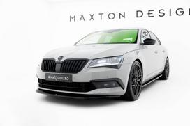 Maxton Design Front Splitter V.1 Skoda Superb Liftback / Combi Mk3 SK-SU-3-FD1G