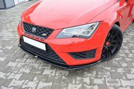 Maxton Design FRONT SPLITTER SEAT LEON III CUPRA / FR SE-LE-3-FR-FD1G