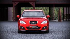 Maxton Design FRONT SPLITTER SEAT LEON MK2 (FACELIFT) SE-LE-2F-FD1G