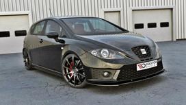 Maxton Design FRONT SPLITTER V.1 SEAT LEON MK2 CUPRA FR (FACELIFT) SE-LE-2F-FR-FD1G