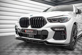 Maxton Design Front Splitter V.2 BMW X6 M-Pack G06 BM-X6-06-MPACK-FD2G+FD2RG
