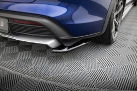 Maxton Design Rear Side Splitters Porsche Taycan Cross Turismo 4S PO-TAY-1-4S-CT-RSD1G