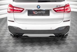 Maxton Design Rear Splitter for BMW X1 M-Pack F48 / F48 Facelift BM-X1-48-MPACK-RD1G