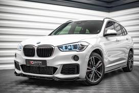 Maxton Design Front Splitter V.2 BMW X1 M-Pack F48 BM-X1-48-MPACK-FD2G