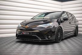 Maxton Design Front Splitter V.2 Toyota Avensis Mk3 Facelift TO-AV-3F2-FD2G
