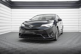 Maxton Design Front Splitter V.1 Toyota Avensis Mk3 Facelift TO-AV-3F2-FD1G
