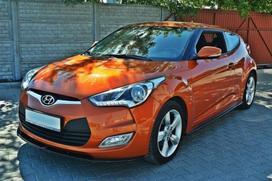 Maxton Design FRONT SPLITTER Hyundai Veloster HY-VE-FD1G