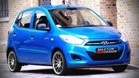 Maxton Design FRONT SPLITTER HYUNDAI I10 MK1 FACELIFT MODEL (2010-2013) HY-I10F-FD1G