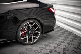 Maxton Design Rear Side Splitters V.1 BMW 4 M-Pack G22 / G23 / G22 Facelift / G23 Facelift BM-4-G22-MPACK-RSD1G