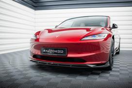 Maxton Design Front Splitter V.1 Tesla Model 3 Project Highland(Facelift) TE-MODEL3-1F-FD1G+FD1RG