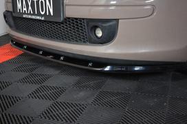 Maxton Design FRONT SPLITTER V.1 FIAT 500 HATCHBACK PREFACE FI-500-FD1G