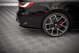 Maxton Design Street Pro Rear Side Splitters BMW 4 M-Pack G22 / G23 / G22 Facelift / G23 Facelift BM4G22MPACKCNC-RSD1B
