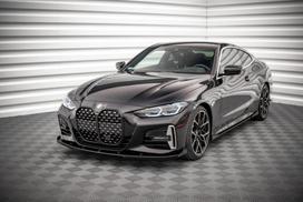 Maxton Design Street Pro Front Splitter + Flaps BMW 4 M-Pack / M440i G22 / G23 / G22 Facelift / G23 Facelift BM4G22MPACKCNC-FD1B+FSF1G