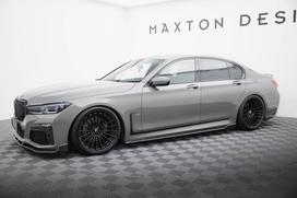 Maxton Design Set of Prepreg Carbon Fiber Splitters BMW 7 M-Pack G11 Facelift CF-BM-7-11F-MPACK-SET