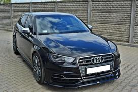 Maxton Design Front Splitter Audi S3 / A3 S-Line 8v Hatchback / Sportback AU-S3-3-FD2G