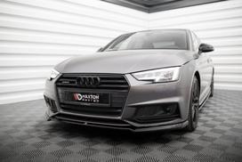 Maxton Design Front Splitter V.4 Audi S4 / A4 S-Line B9 AU-A4-B9-SLINE-FD4G