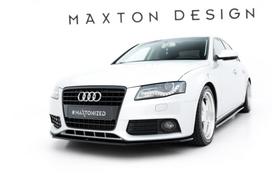 Maxton Design Front Splitter V.2 Audi A4 Sedan / Avant B8 AU-A4-B8-FD2G