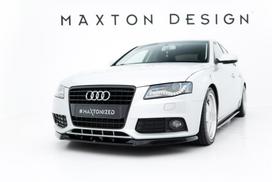 Maxton Design Front Splitter V.1 Audi A4 Sedan / Avant B8 AU-A4-B8-FD1G