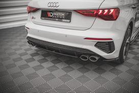 Maxton Design Rear Splitter for Audi S3 Sportback 8Y AU-A3-8Y-SLINE-RD3G